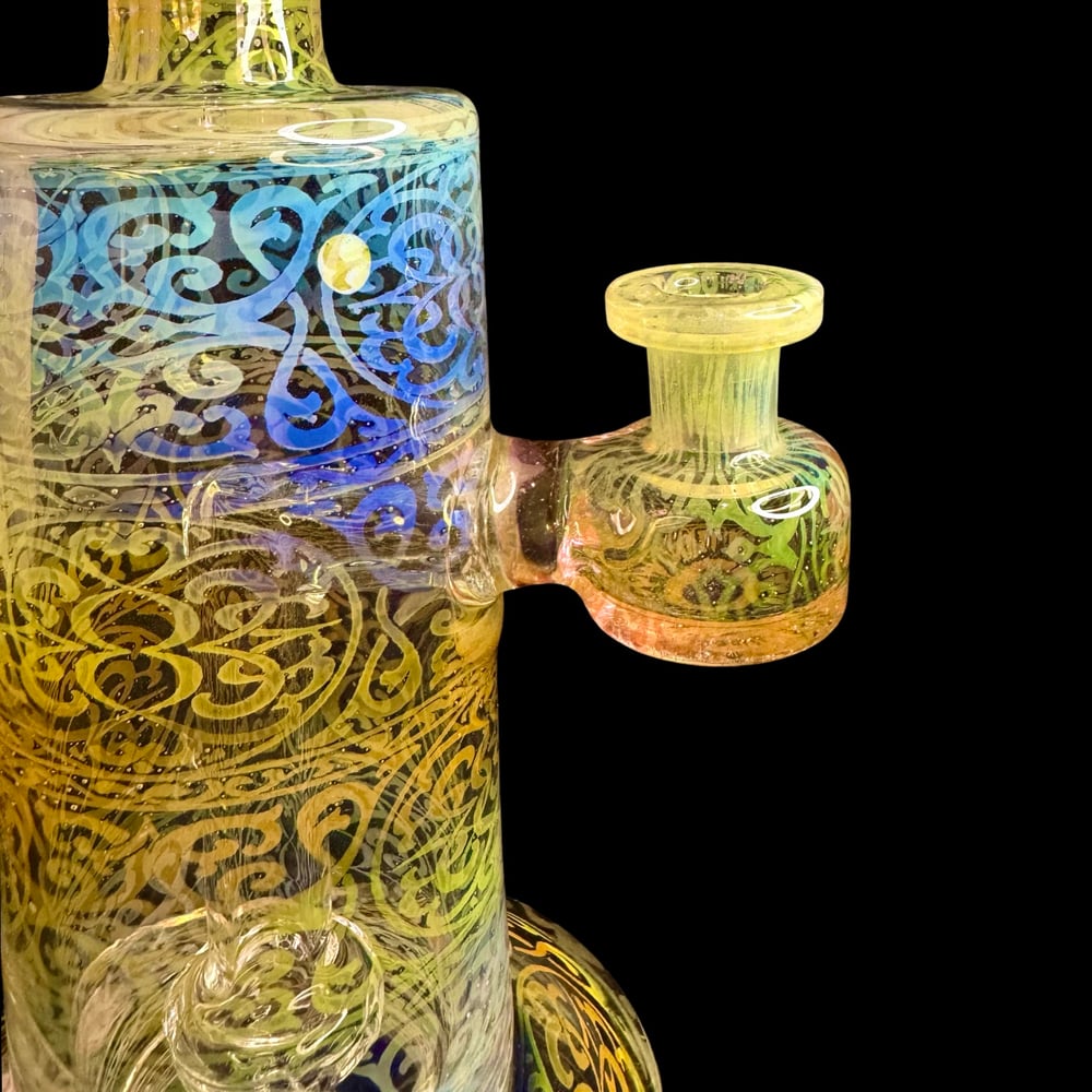 Image of Gold Fumed Banger Hanger By Pakohwuzhere