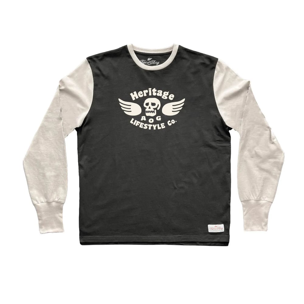 Image of AOG HERITAGE TEE LONGSLEEVE
