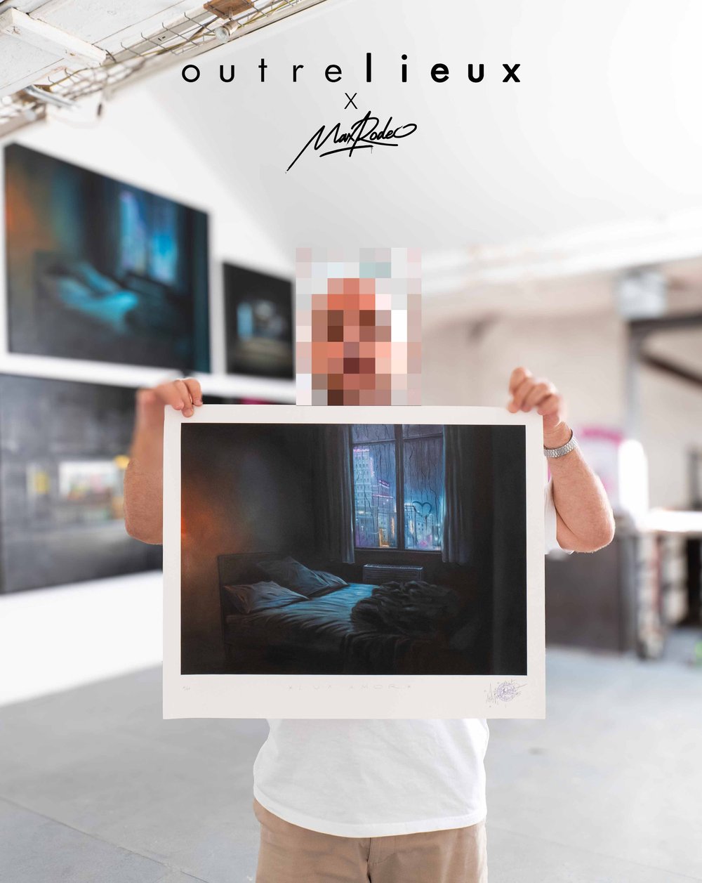 Image of "Lux Amor" Edition fine Art. x Outrelieux  