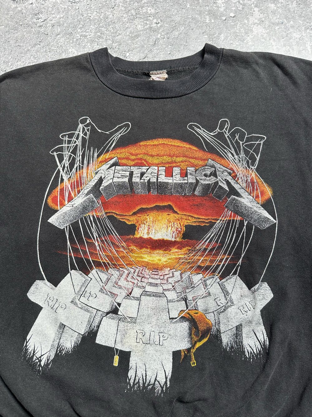 Metallica 1980’s ‘Master of Puppets’ Sweatshirt