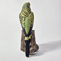Image 4 of Vintage Royal Copenhagen Faience Budgie designed by Jeanne Grut