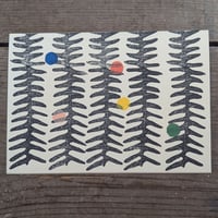 Image 1 of Fern Colour Dot Card