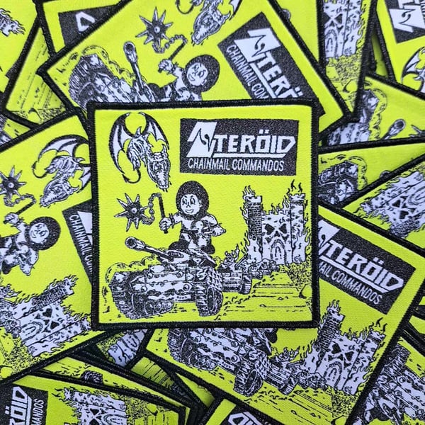 Image of STERÖID - Chainmail Commandos Album Patch