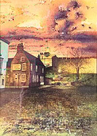 Image 1 of Carl Paul "Castle Square, Lincoln Castle, Nighttime"