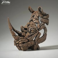 Image 3 of Edge Sculpture "Rhinoceros Bust Miniature"
