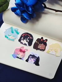 Image 2 of [ALNST] Bunny Glitter Stickers