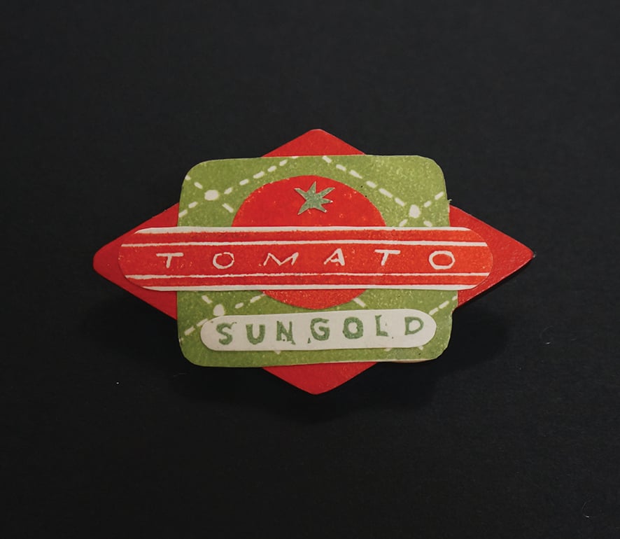 Image of Wearable Collages - Folk Art Inspired Brooches