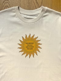 Image 7 of Tee-Shirt écru NOT TOO OLD