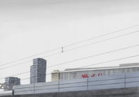 Stratford Train Station Skyline A5 Print