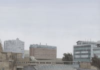 Skyline at White City A5 Print