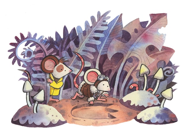 Mousehole to the Centre of the Earth: Title Page