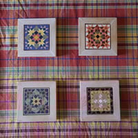 Image 2 of Mini Quilt - Flowers