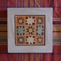 Image 3 of Mini Quilt - Stars & Flowers