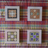 Image 4 of Mini Quilt - Stars & Flowers