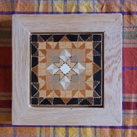 Image 1 of Mini Quilt - Stars & Flowers