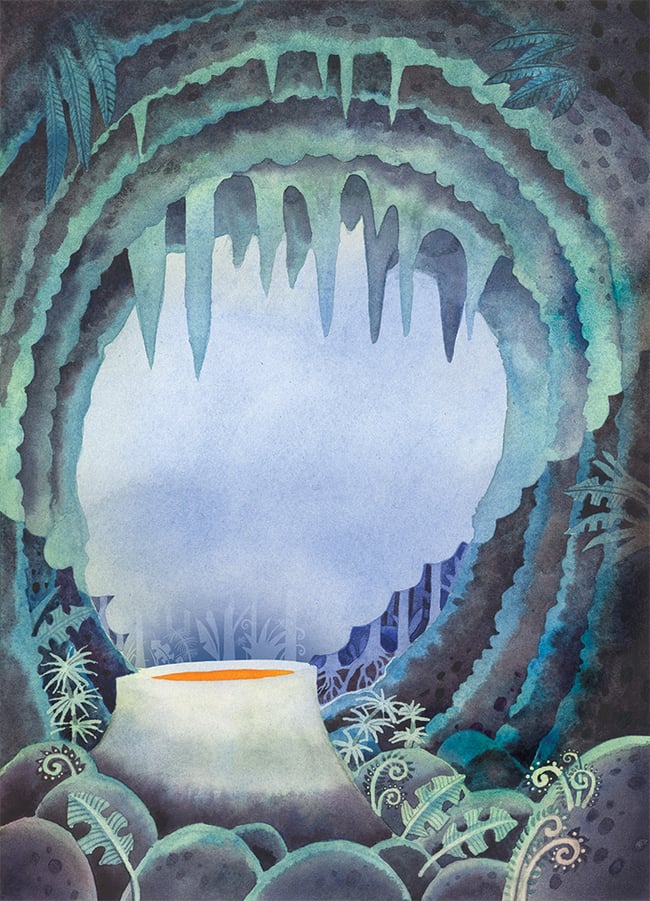 Mousehole to the Centre of the Earth: Cover Background