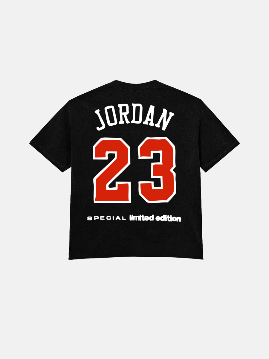 Image of GIRLS ARE DRUGS® x JORDAN® TEE - BLACK