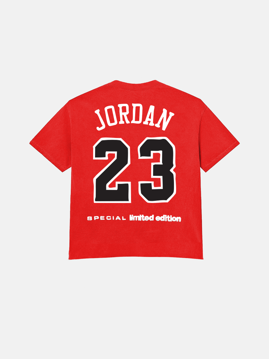 Image of GIRLS ARE DRUGS® x JORDAN® TEE - RED