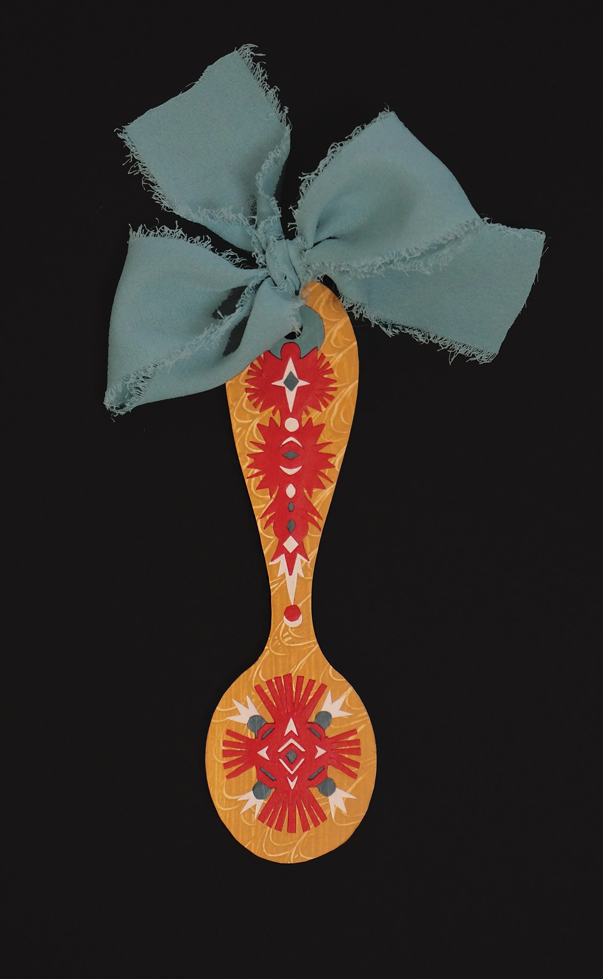 Image of Collage Folk Art Spoons