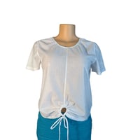 Image 2 of Mesh Tie Top