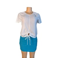 Image 3 of Mesh Tie Top