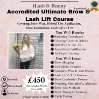 Ultimate Brow & Lash Lift Course