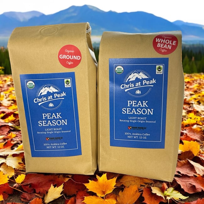 Peak Season Fall Light Roast, 2 Bags