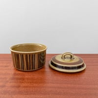 Image 2 of Arabia Finland Kosmos Sugar Bowl and Creamer