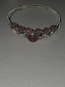 Image 2 of Strawberry Quartz bangle