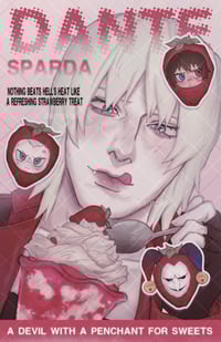 DMC3 Dante Sundae Poster Print