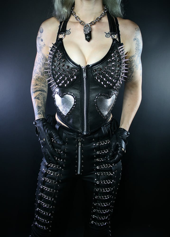 Image of LOVE HEARTS BUSTIER