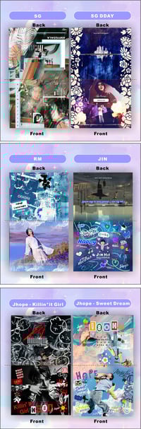 Image 3 of BTS PU Card case - preorder