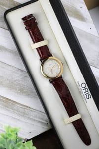 Image 8 of 1990s Oris Small Seconds Pointer Date 7467 - Automatic 640 Cal - With Box