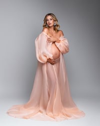 Image 1 of Maeve cape dress