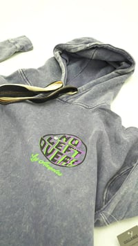 Image 4 of NL  Studded Hoodie (Blue)