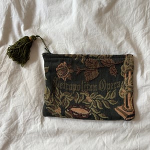 Image of The Metropolitan Opera Tapestry Zippered Pouch