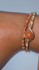 Image 2 of Goldstone energy bangle 