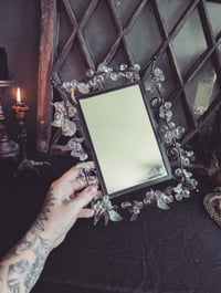 Image 1 of Beaded fairy mirror