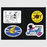 Image 2 of [MASALA NOIR®] DISCOTHEQUE STICKERS (1980–2005)