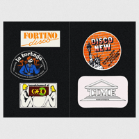 Image 6 of [MASALA NOIR®] DISCOTHEQUE STICKERS (1980–2005)