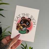 Tom Nook A6 mini print