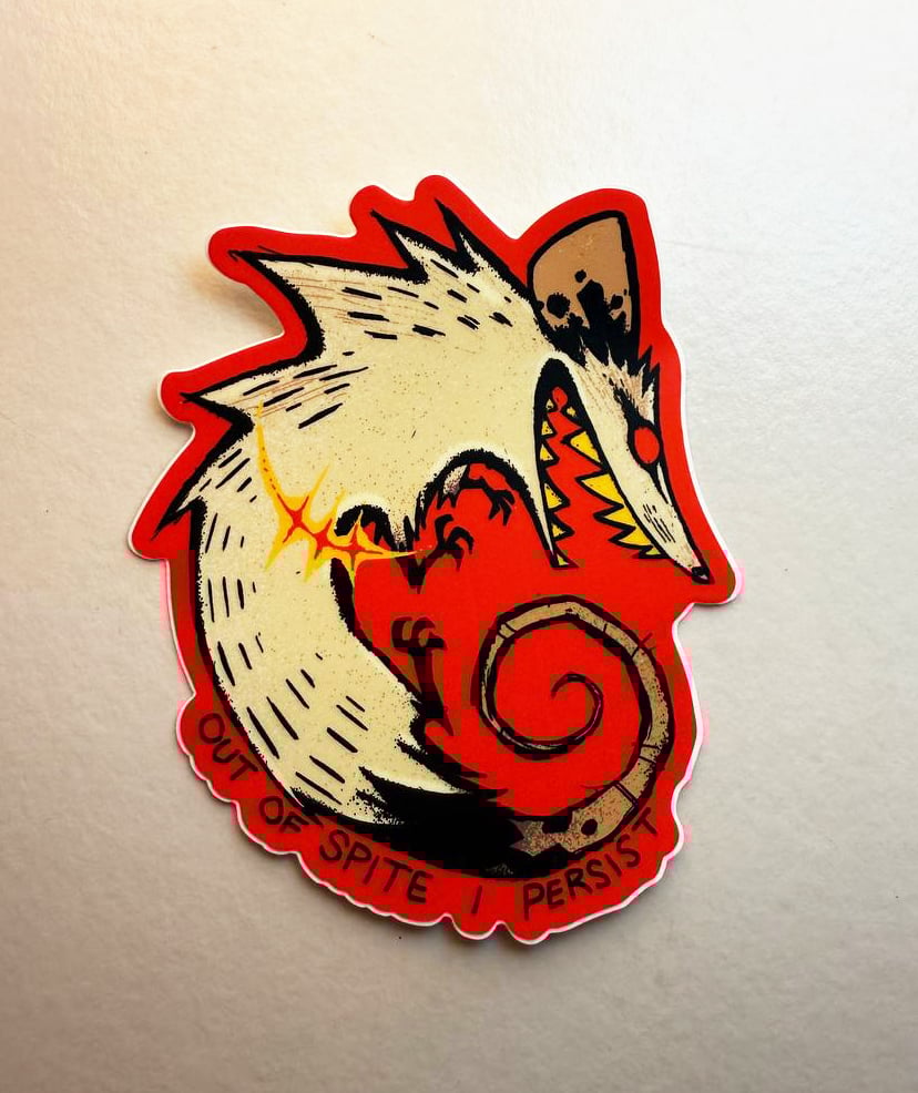 Image of Possum Spite Sticker