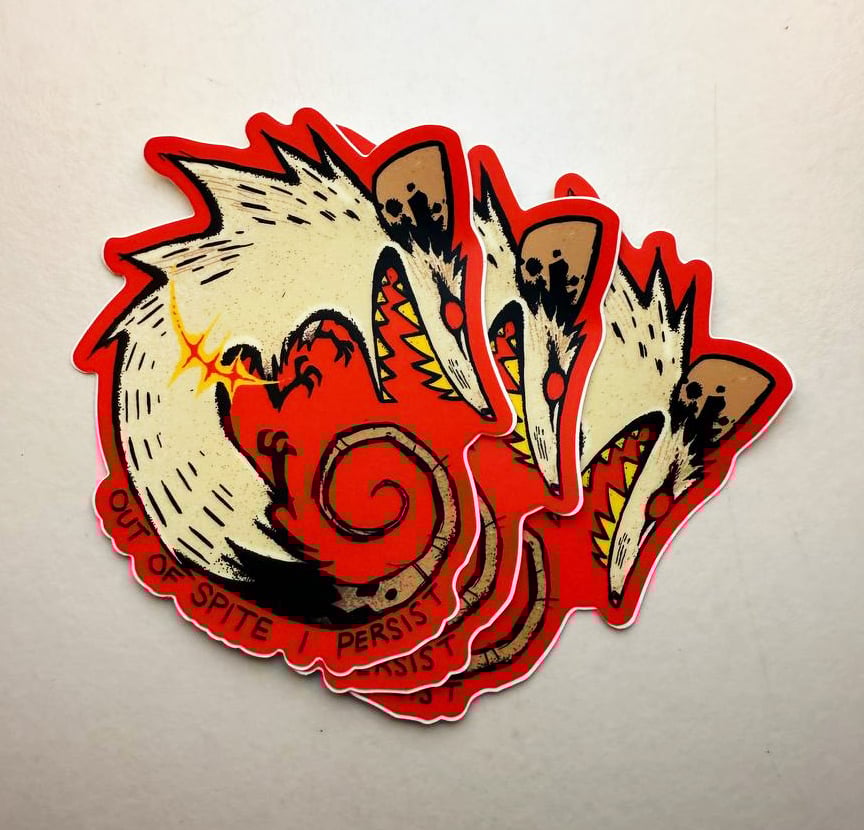 Image of Possum Spite Sticker