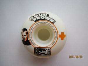 Image of Doug Brown skatestraight.org 56mm wheel!!!