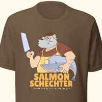 Image 4 of NEW! Salmon Schechter Unisex T-Shirt