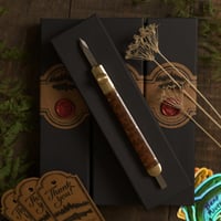 Image 1 of Bent Rivers marking knife with Fine Snakewood scales #1