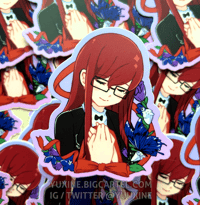 [3" Sticker] Sumi Floral