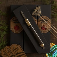 Image 1 of Bent Rivers marking knife with African Blackwood scales 