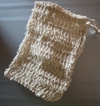 Image 1 of Exfoliating Pouch Sisal Soap Saver Bag 