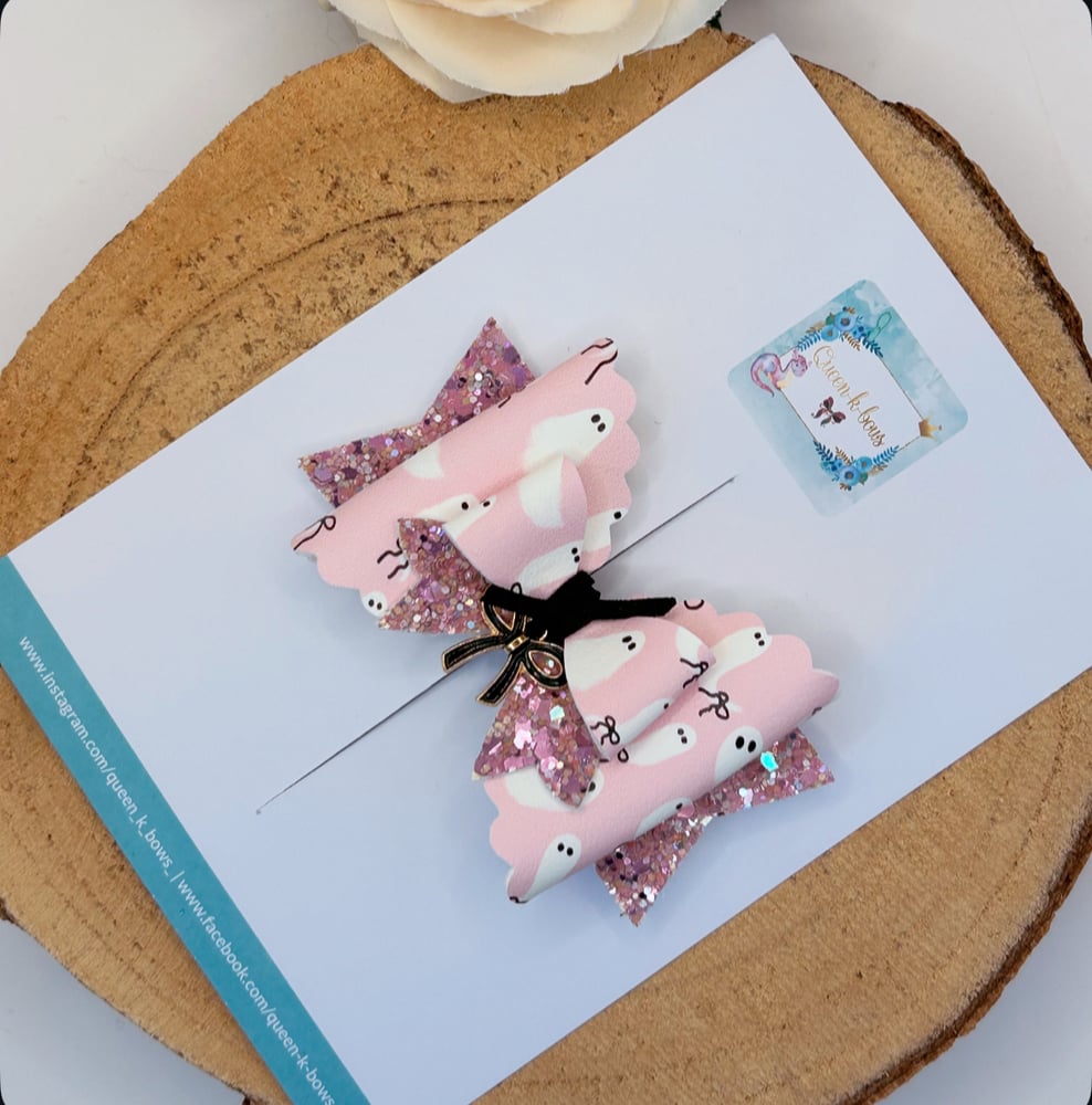 Image of Pink ghost bows 